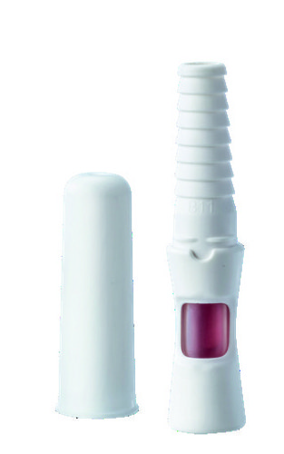 KombiKon needle-free sample port with cap