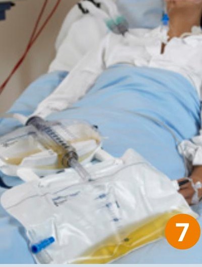UnoMeter Safeti Max in place on a patient bed during transport