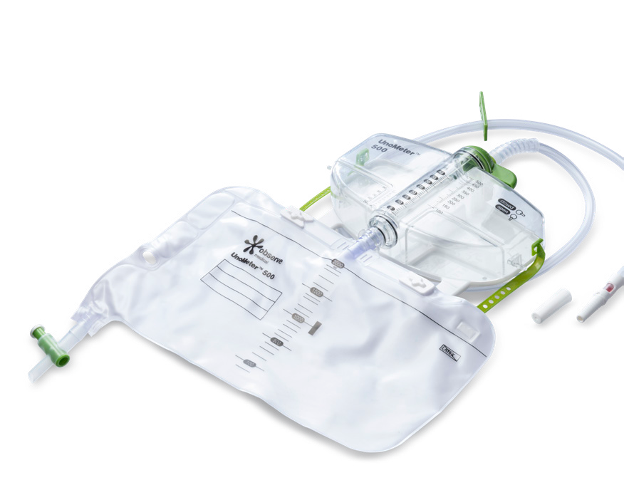 UnoMeter 500 closed urine measurement system